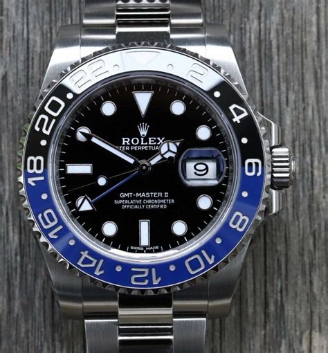 numero de serie rolex batman|rolex batman gmt.